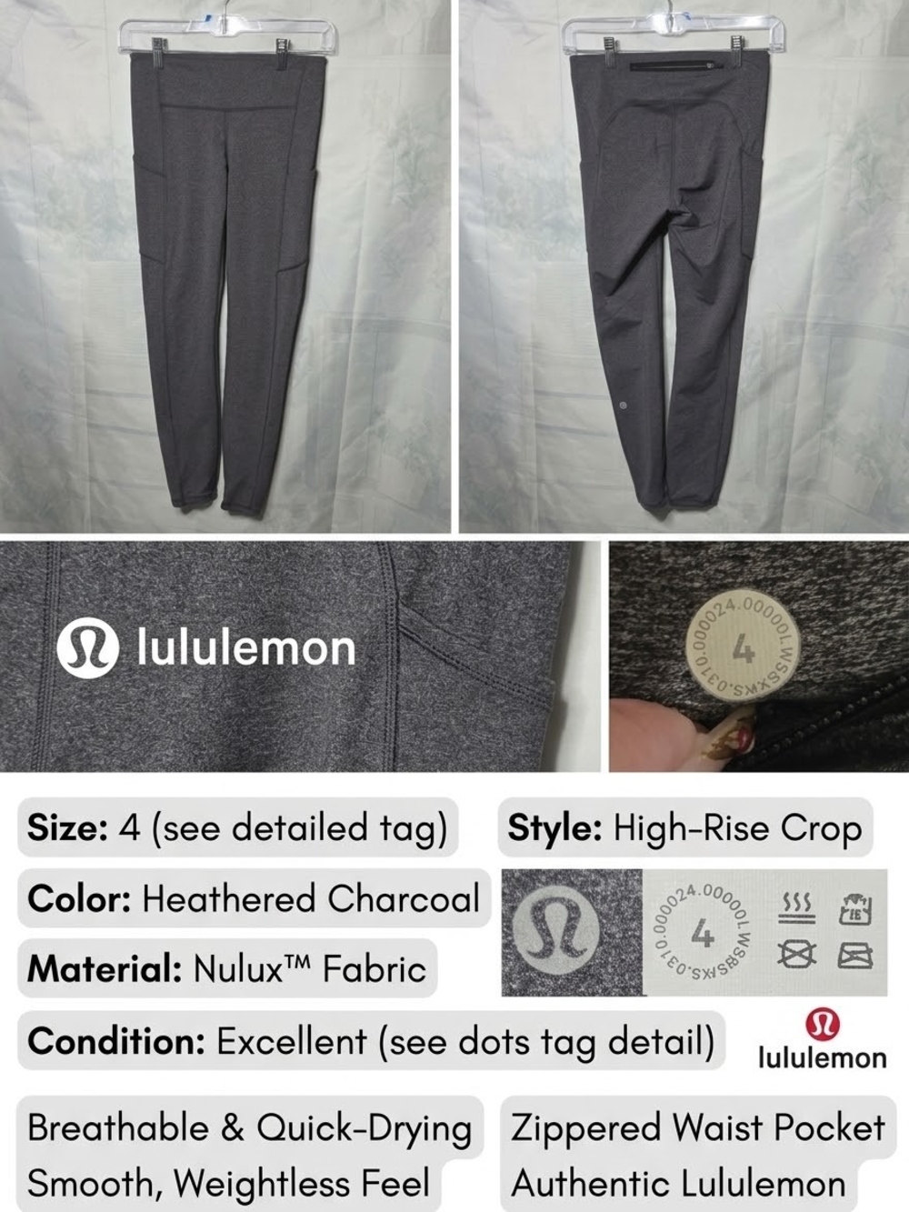 lululemon Speed Up High-Rise Cropped Leggings